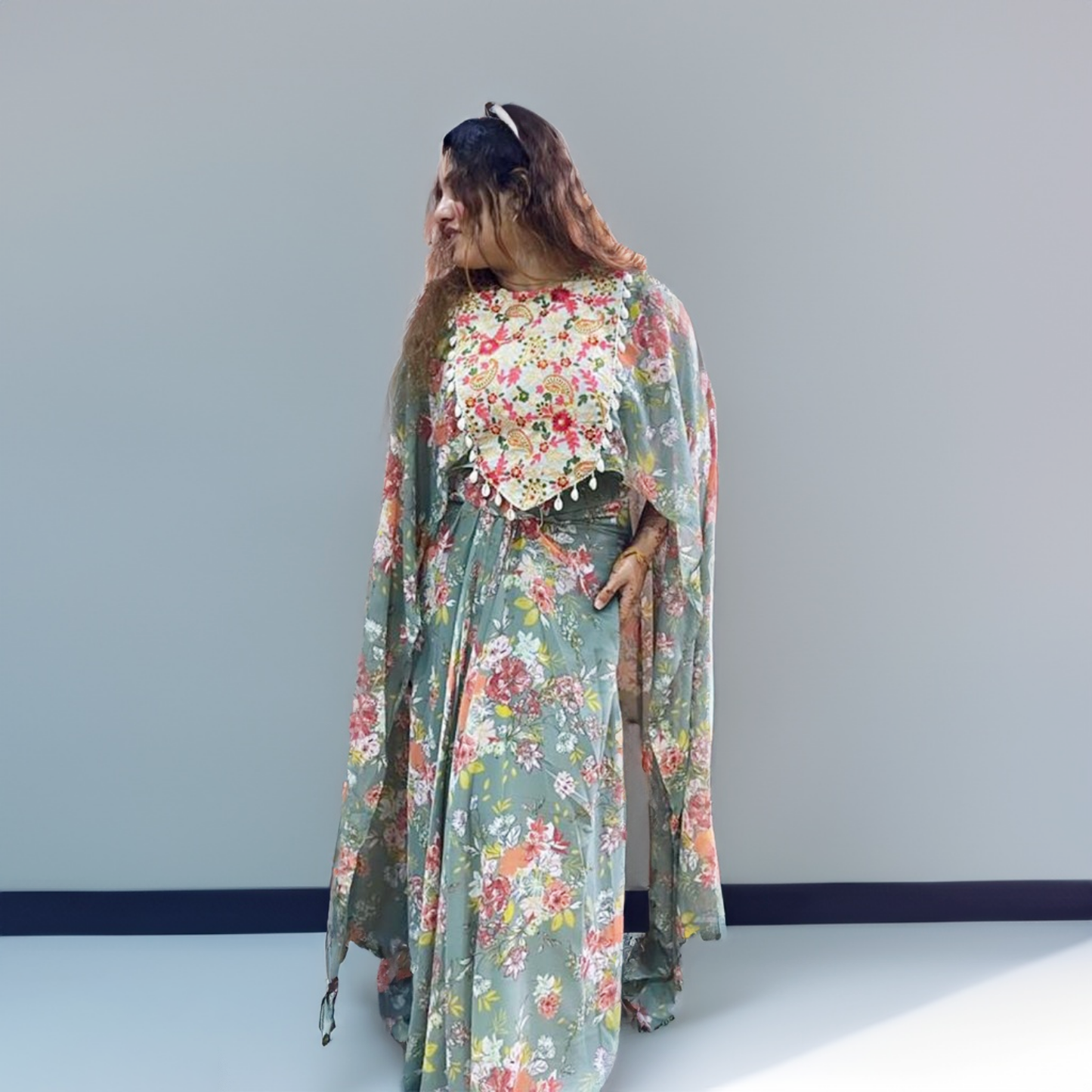 Designer Western Dress - DD 46 - Uranus