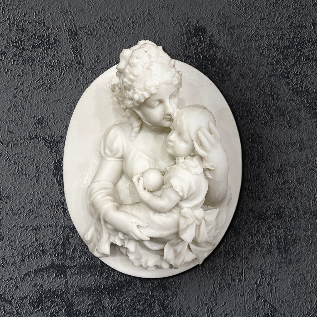 Mother and Child Wall Decoration Plate - EA7