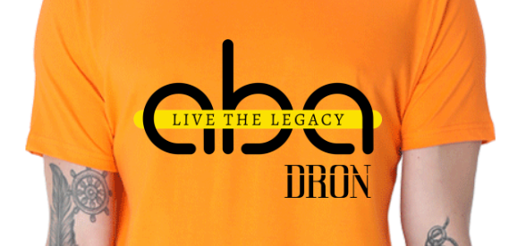 Men's Tshirt - Live the Legacy - ABA02 Orange