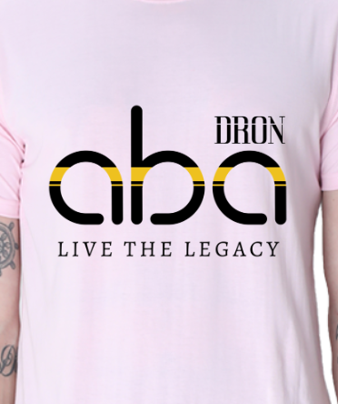 Men's Tshirt - DRON ABA LIGHT - ABA11 Light Baby Pink