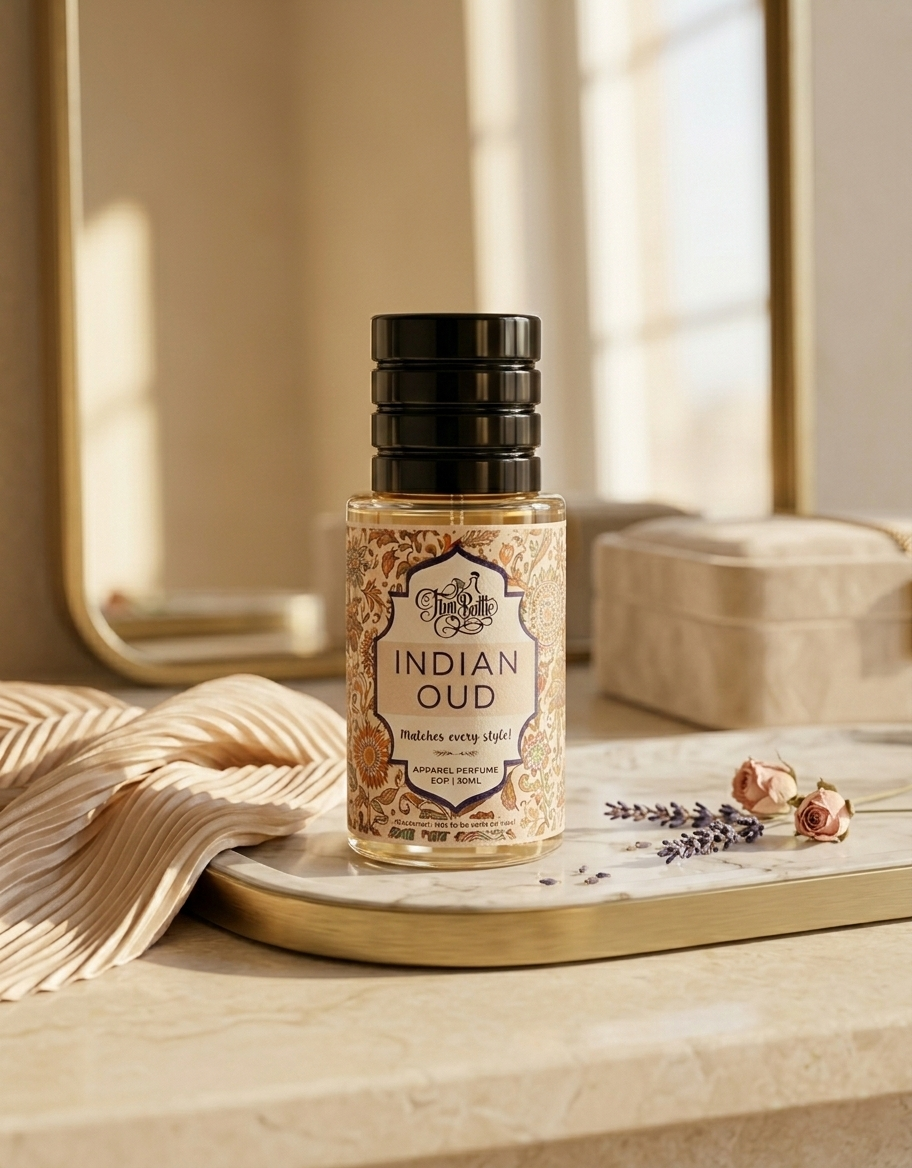 Indian Oud By The Tiny Bottle Apparel Perfume Eau de Parfum 30ml