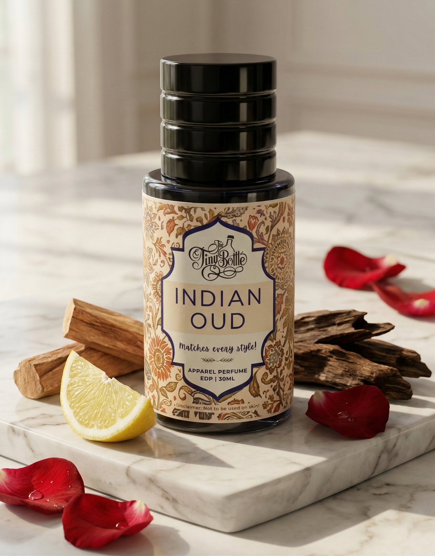 Indian Oud By The Tiny Bottle Apparel Perfume Eau de Parfum 30ml