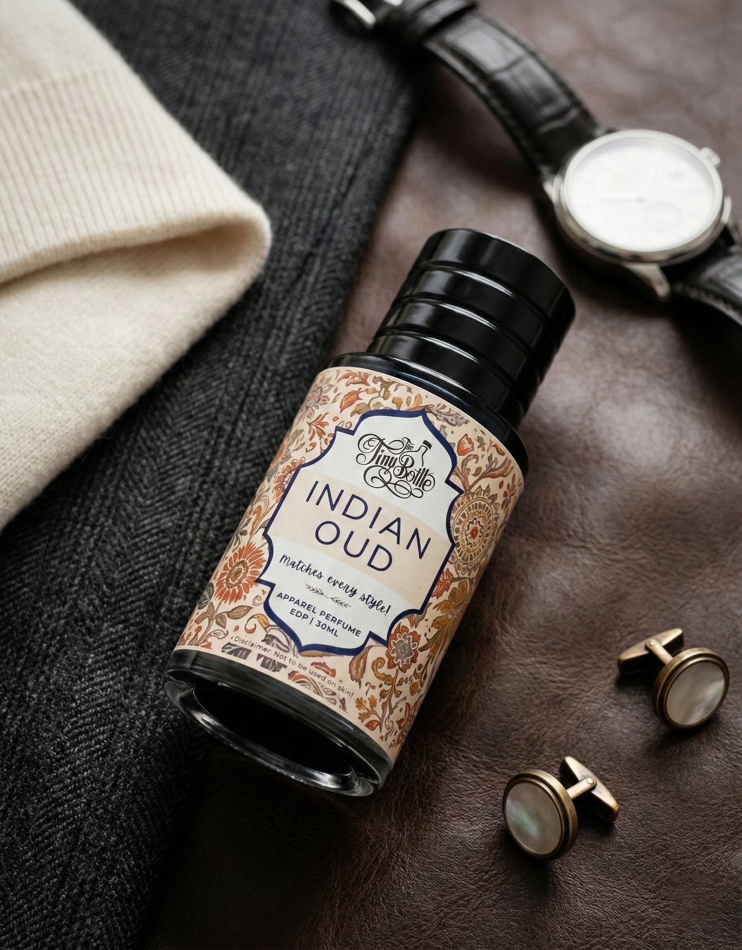 Indian Oud By The Tiny Bottle Apparel Perfume Eau de Parfum 30ml