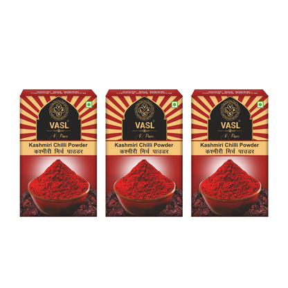Vasl Kashmiri Mirchi (Pack of 3)