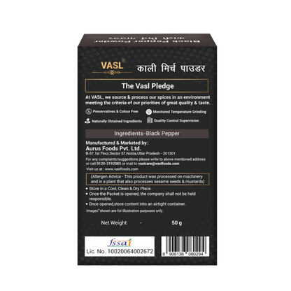 Vasl Black Pepper (Pack of 3)