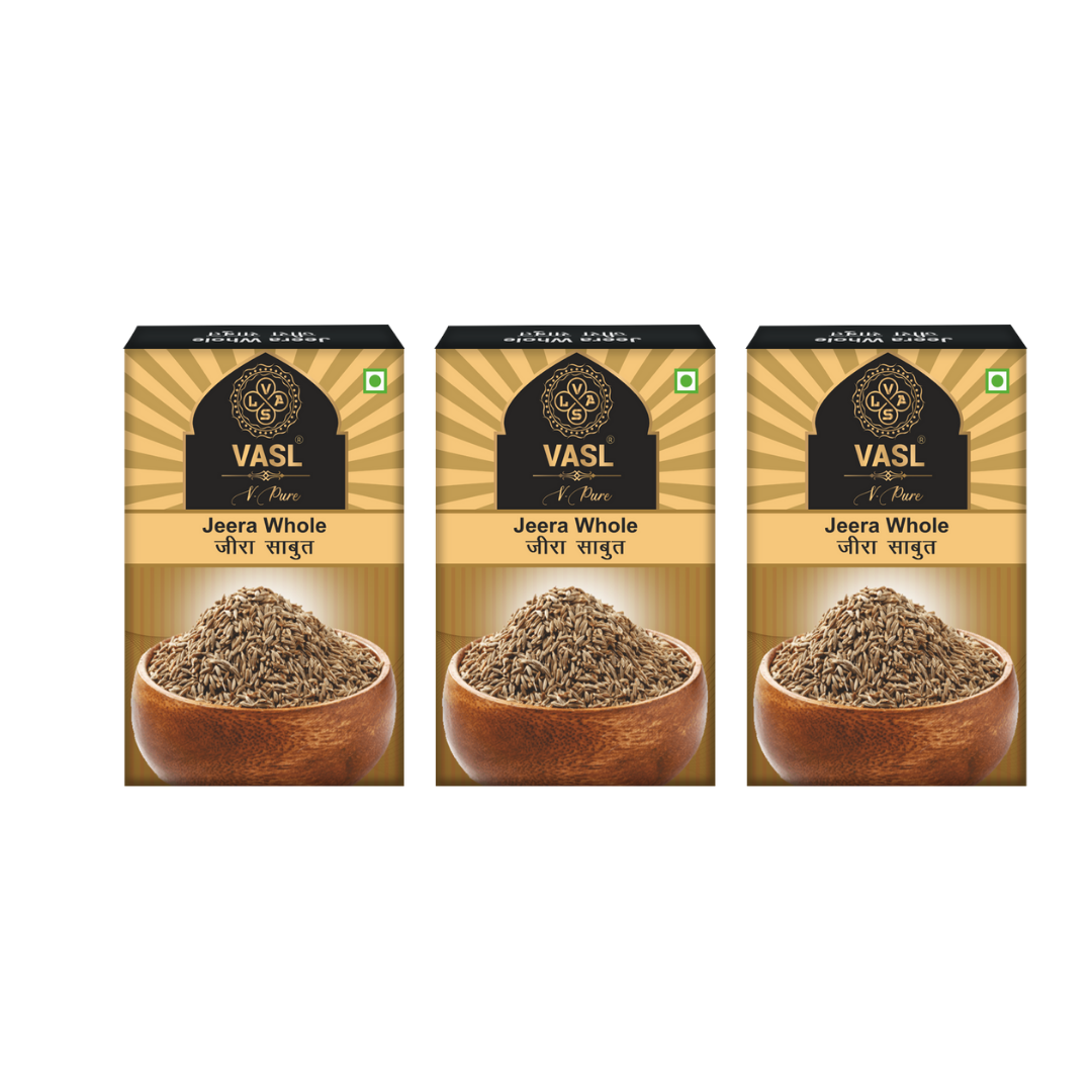 Vasl Cumin Whole (100gm) (Pack of 3)