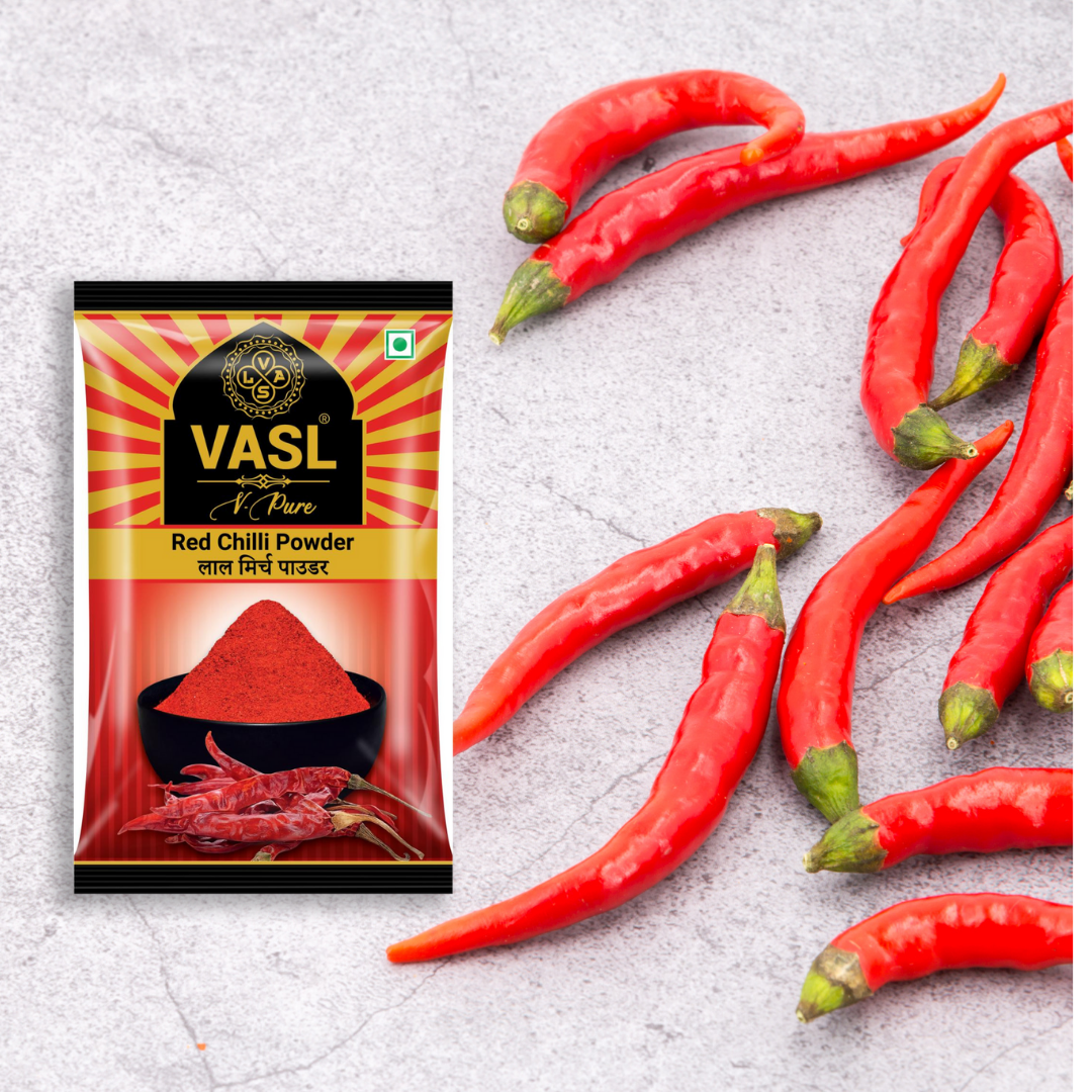 Vasl Red Chilli Powder (500gm) (Pack of 2)