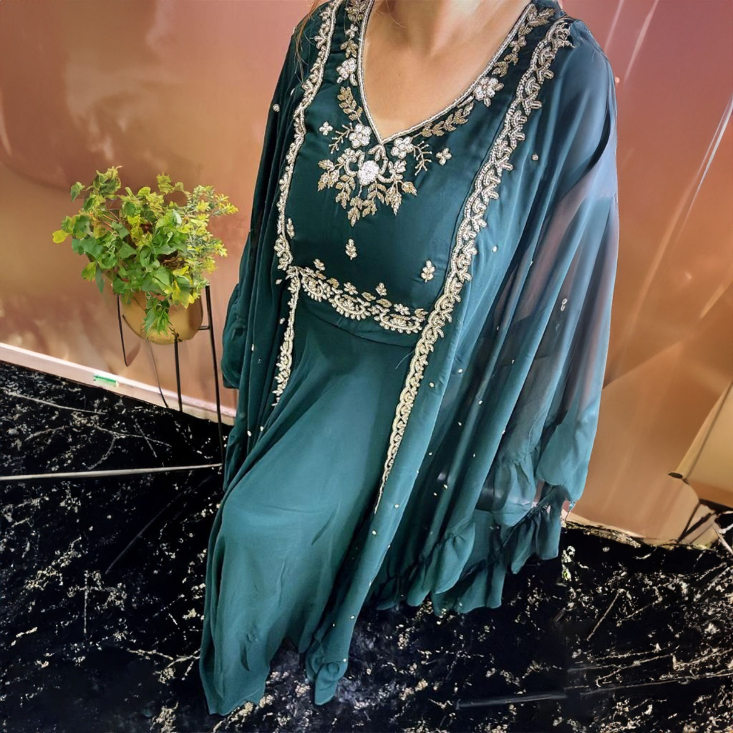 Designer Western Dress - DD 33 - Uranus