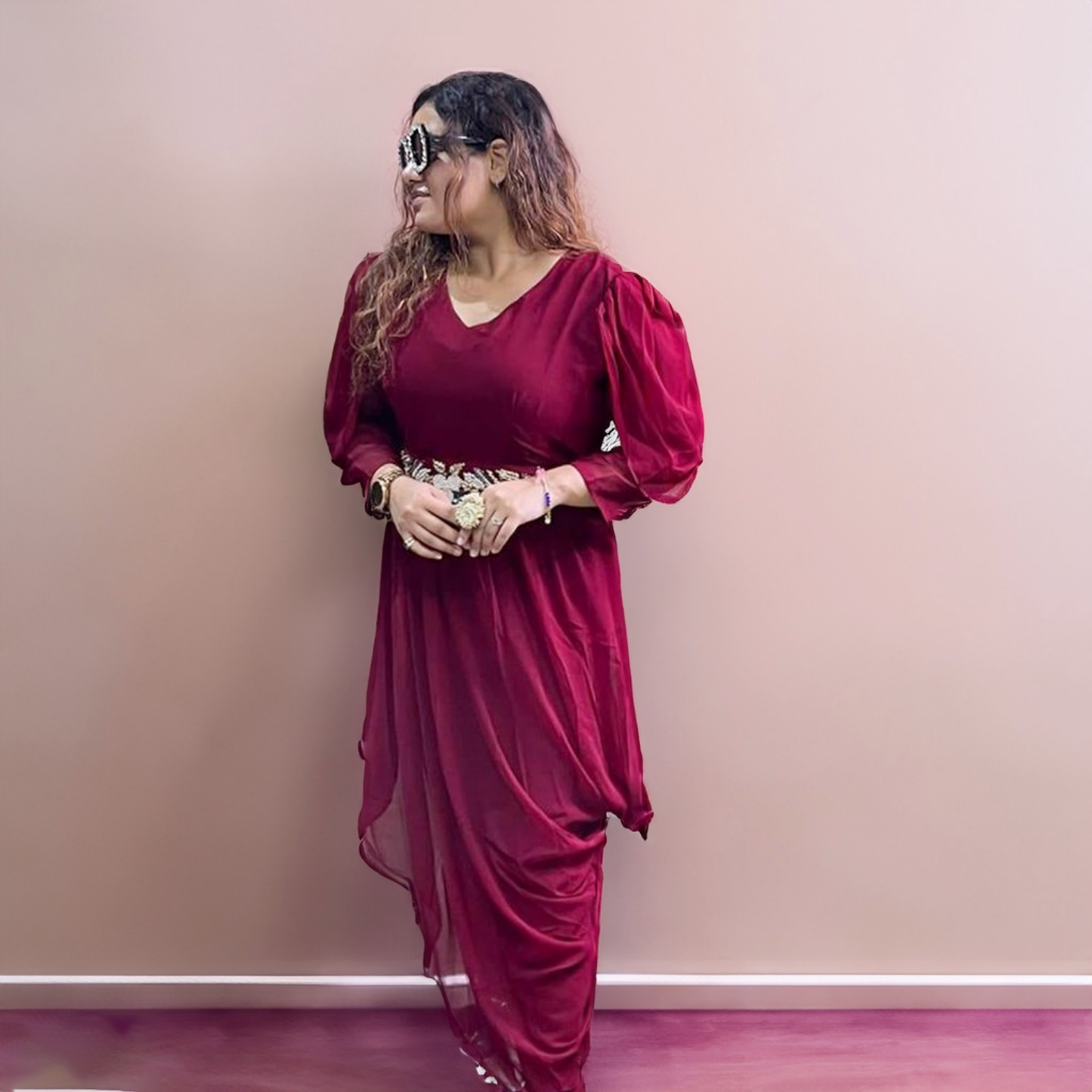 Designer Western Dress - DD 34 - Uranus