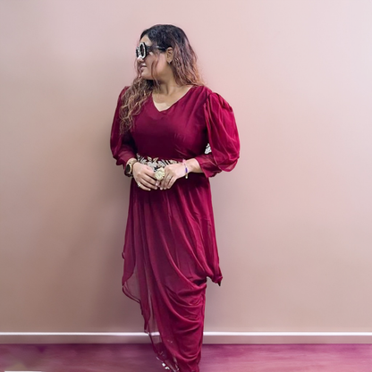 Designer Western Dress - DD 34 - Uranus