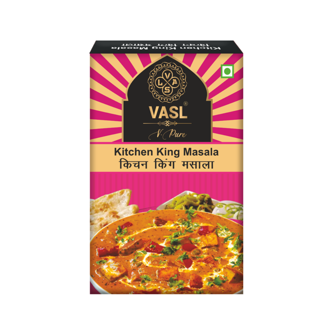 Vasl Kitchen King + Rajma + Dal Makhani Masala - Combo of 3, 100 gm each