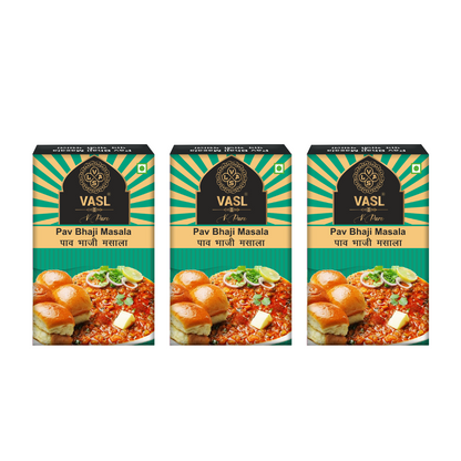 Vasl Pav Bhaji Masala (Pack of 3)