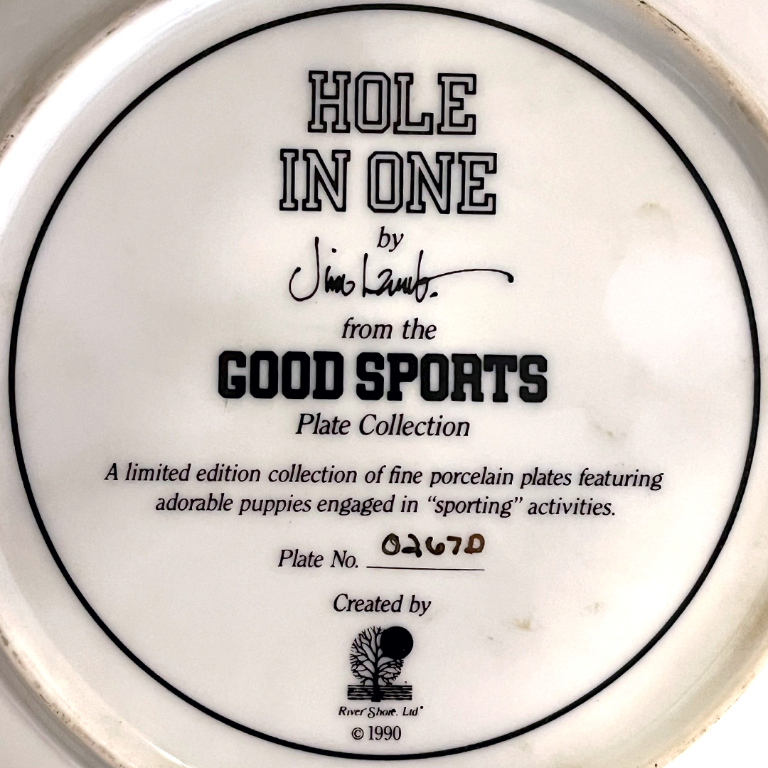 Hole in One From Good Sports Wall Plate - EA42