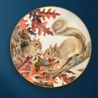 Porcelain Plate The Forest Year Wall Plate - EA40