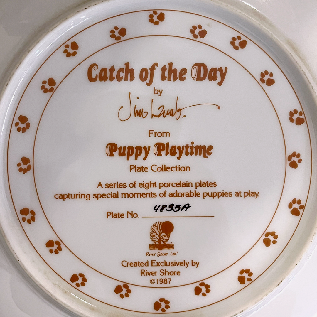 Catch of the Day Wall Plate - EA39