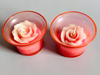 Scented Rose Candle - CD 07 - Uranus