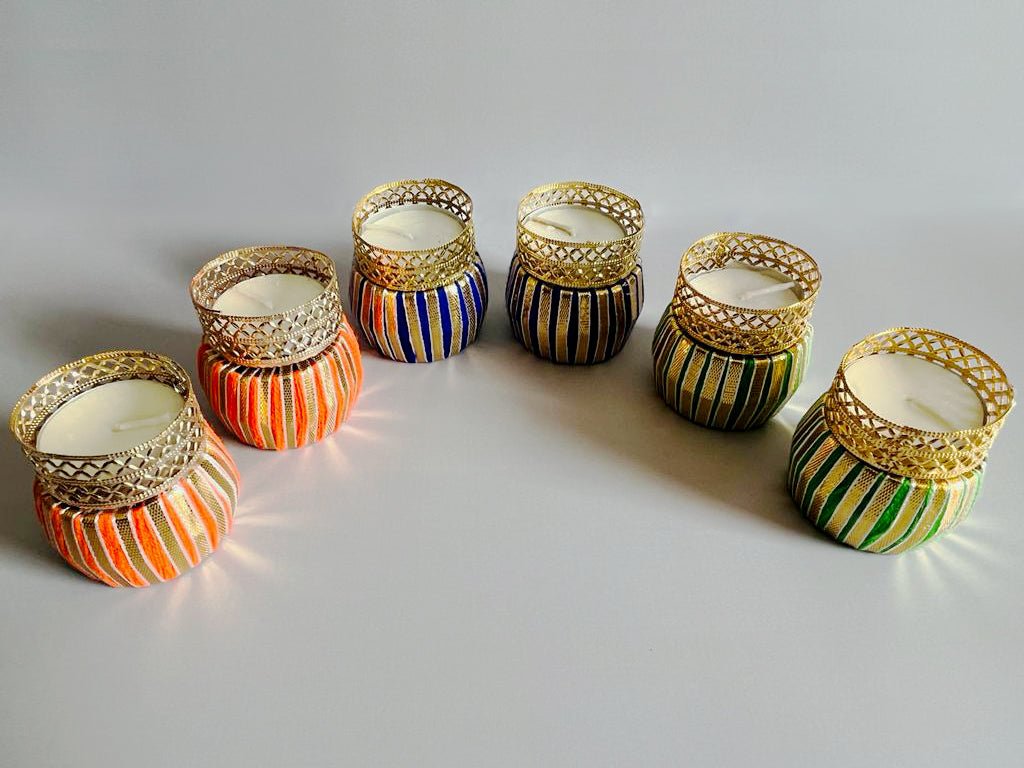 Candle with Candle Stand - CD 04 - Uranus