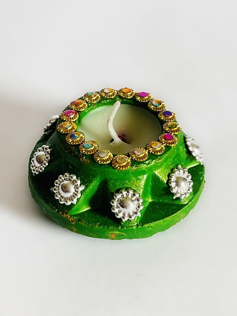 Designer Diya Candle - CD 21 - Uranus