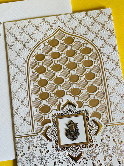 Wedding Card - CCA - 106 - Rs 22 per card