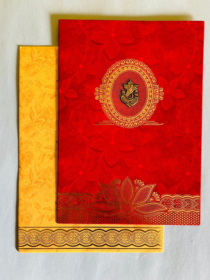 Wedding Card - CCA - 114 - Rs 16 per card