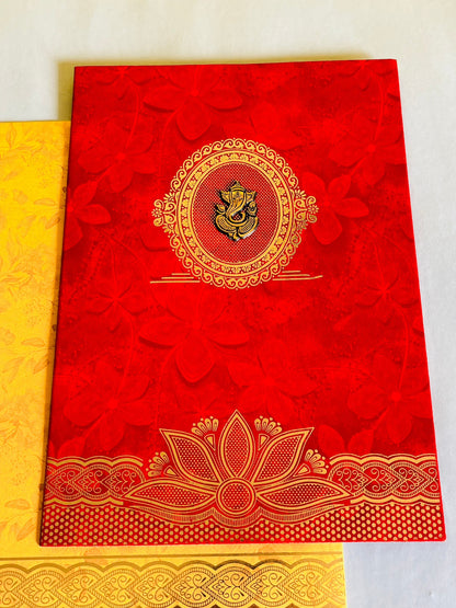 Wedding Card - CCA - 114 - Rs 16 per card