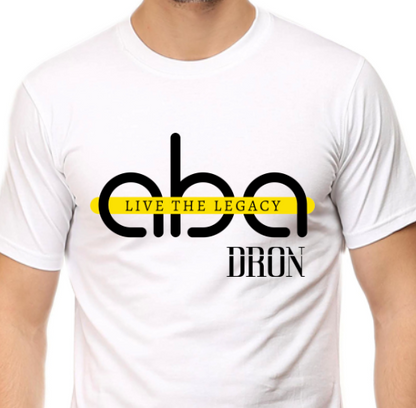 Men's Tshirt - Live the Legacy - ABA02 White