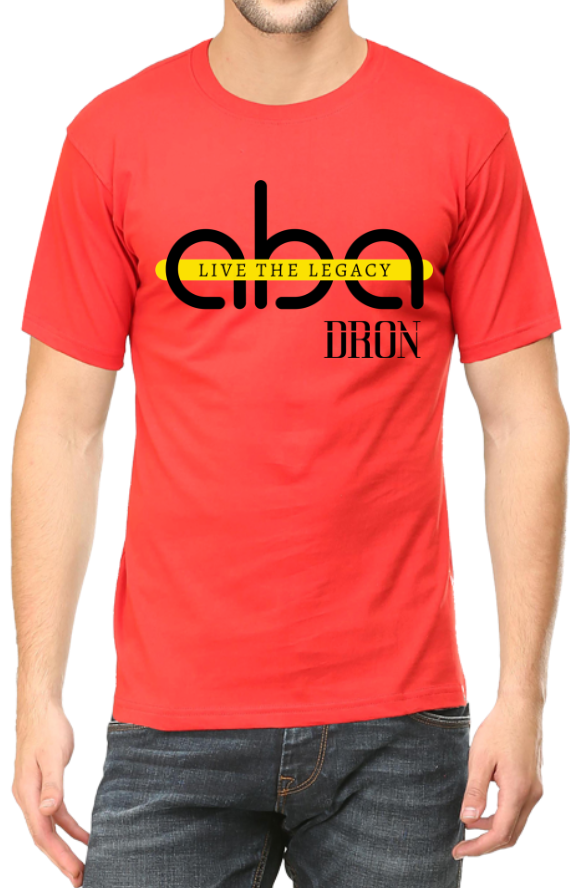 Men's Tshirt - Live the Legacy - ABA02 Red