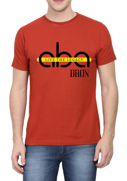 Men's Tshirt - Live the Legacy - ABA02 Brick Red