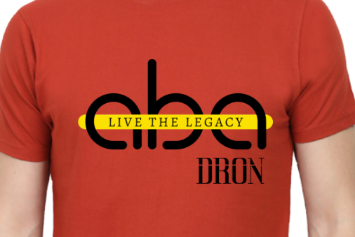 Men's Tshirt - Live the Legacy - ABA02 Brick Red