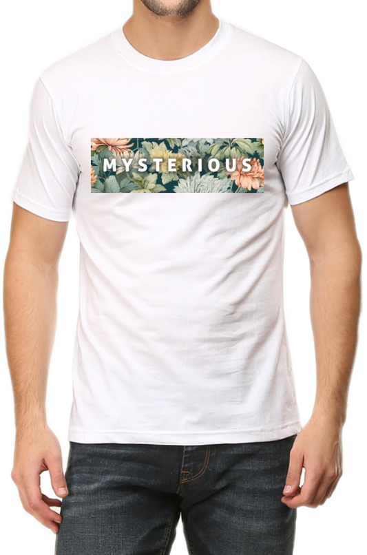 Men's Tshirt - DRON MYSTERIOUS MAN - ABA20 White