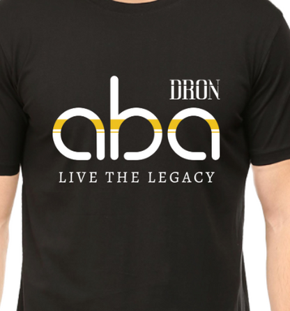 Men's Tshirt - DRON ABA DARK - ABA10 Black