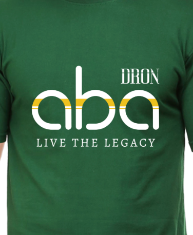 Men's Tshirt - DRON ABA DARK - ABA10 Bottle Green