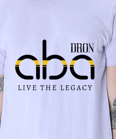 Men's Tshirt - DRON ABA LIGHT - ABA11 Lavender
