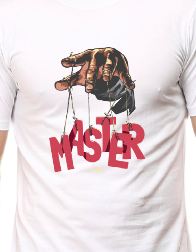 Men's Tshirt - DRON MASTER - ABA60 White