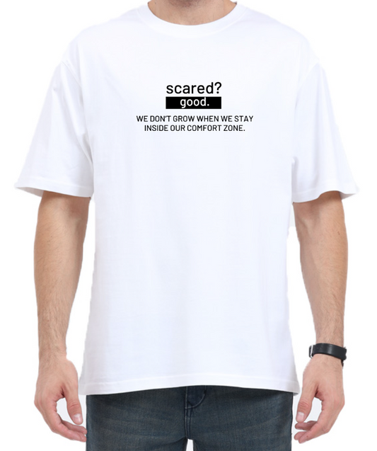 Men's Oversized Tshirt - DRON Sacred - OS9 White